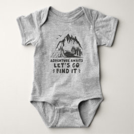 アドベンチャー待って見つけよう ベビーボディスーツ