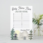 アドベンチャー待て！ベビー名レースベビーシャワーゲーム (スタンド正面)