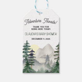アドベンチャー待て！山と森ありがとう ギフトタグ