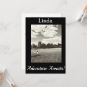 アドベンチャー待て!退職後のインスピレーション未来 カード (正面/裏面インサイチュ)