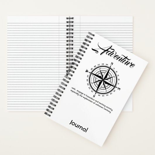 アドベンチャー日記 ノートブック (内側)