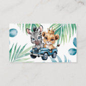 アドベンチャー王室のライドボーイおむつリフル 名刺 (裏面)