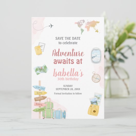 アドベンチャー素晴らしは旅行を待つ セーブザデート (スタンド正面)