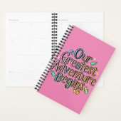 アドベンチャー素晴らし開始 – ベビーのお知らせ プランナー手帳 (ディスプレー)