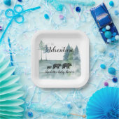 アドベンチャー素朴がベビーシャワー ペーパープレート (パーティー)