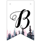 アドベンチャー素朴男の赤ちゃんバビシャワー バンティングフラッグ (第3の旗)