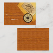 アドベンチャー結婚座席表 プレイスカード (正面/裏面)