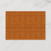 アドベンチャー結婚座席表 プレイスカード (裏面)