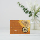 アドベンチャー結婚座席表 プレイスカード (スタンド正面)