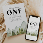 アドベンチャー誕生日招待状 |山岳誕生日 招待状