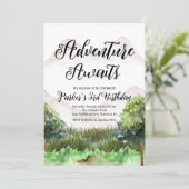 アドベンチャー誕生日、キャンピングマウンテン 招待状 (スタンド正面)