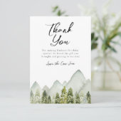 アドベンチャー誕生日 サンキューカード (スタンド正面)