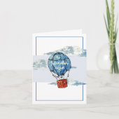 アドベンチャー開始おめでとうグリーティングカード カード (正面)