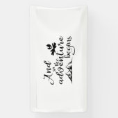 アドベンチャー開始バナー 横断幕 (縦)