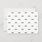 アドベンチャー開始 | ベビーシャワーの予想ゲーム 招待状 (裏面)