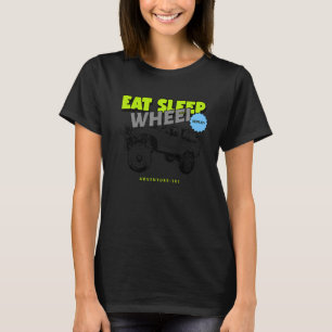 アドベンチャー101食べスリープホイールリピーターTACOピックアップ Tシャツ