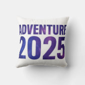アドベンチャー2025銀河系タイポグラフィデザイン クッション (裏面)