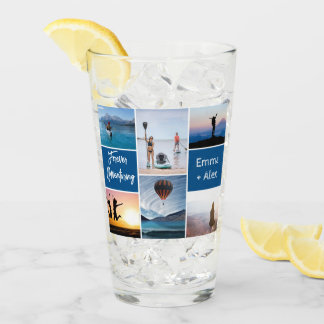 アドベンチャー6フォトコラージュパーソナライズされたフォトグラス タンブラーグラス