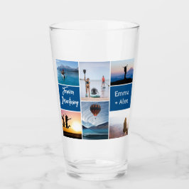 アドベンチャー6フォトコラージュパーソナライズされたフォトグラス タンブラーグラス