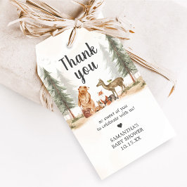 アドベンチャー・ウッドランドベイビーシャワーフェルトタグ ギフトタグ