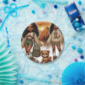 アドベンチャー&スタイルハイキング紙プレート ペーパープレート (パーティー)