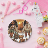 アドベンチャー&スタイルハイキング紙プレート ペーパープレート (パーティー)