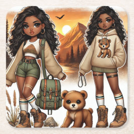 アドベンチャー&スタイルハイキング スクエアペーパーコースター