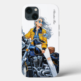 アドベンチャー・タイム : オートバイのライダー iPhone 13 ケース