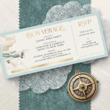 アドベンチャー トラベル ボーディング パス 離別パーティー