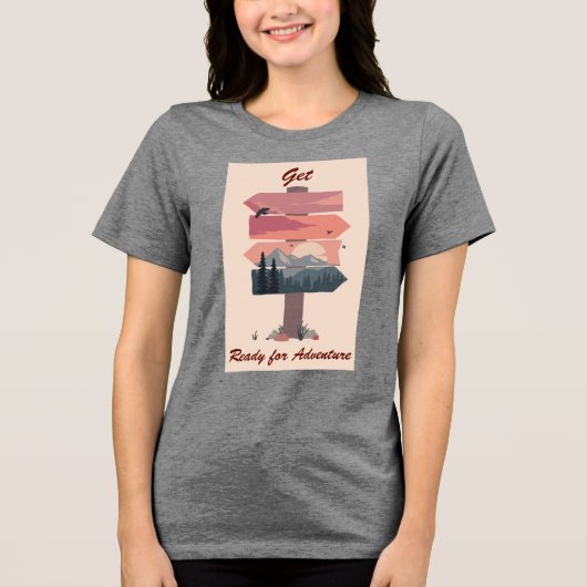 アドベンチャー トリブレンド シャツ (正面)