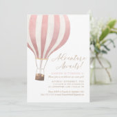 アドベンチャー・バースデー・ガール 風船の誕生日 招待状 (スタンド正面)