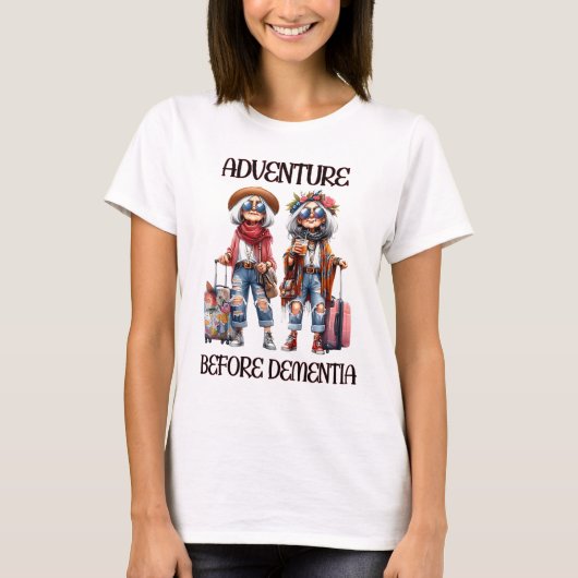 アドベンチャー・ビフォー・デメンチア Tシャツ (正面)