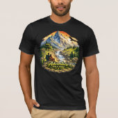 アドベンチャー フィールズ ライト アイランド サマーTシャツ USA Tシャツ (正面)