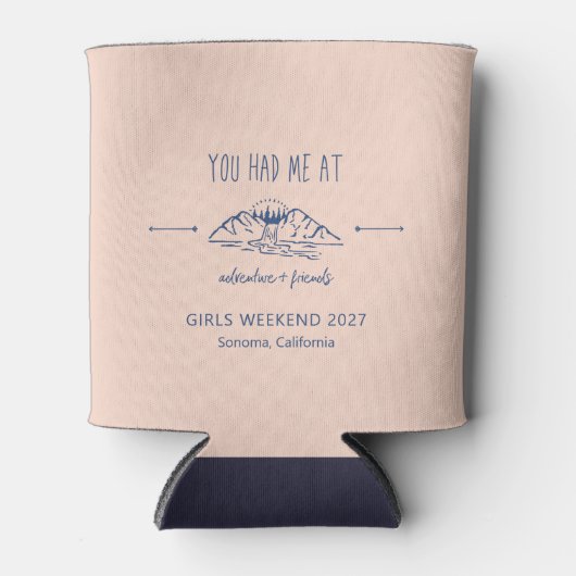 アドベンチャー+フレンズウィークエンドゲートウェイカスタム 缶クーラー (正面)