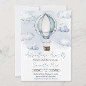 アドベンチャー・ベイビーシャワーのご招待 招待状 (正面)