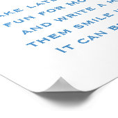 アドベンチャー ベイビー シャワー 深夜のおむつ ポスター (角)