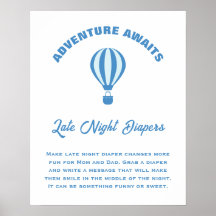アドベンチャー ベイビー シャワー 深夜のおむつ