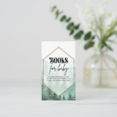 アドベンチャー、ベビーシャワー、ベビー用の本 エンクロージャーカード (スタンド正面)