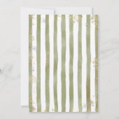 アドベンチャー メリー リトル クリスマス ブライズ シャワー 招待状 (裏面)