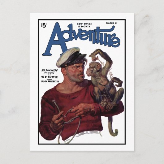 アドベンチャー（1935年3月） ポストカード (正面)