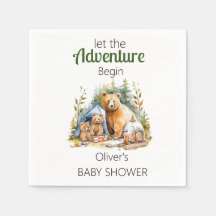 アドベンチャーBegin Woodland Baby Shower
