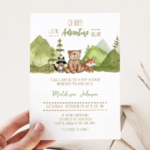アドベンチャーBegin Woodland Baby Shower