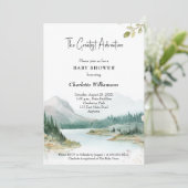 アドベンチャ素晴らしーベイビーシャワー 招待状 (スタンド正面)