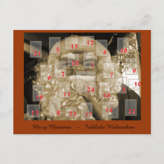 アドベンツカレンダmitニコラウス シーズンポストカード