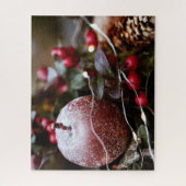 アドベントとクリスマスの装飾 ジグソーパズル (縦)