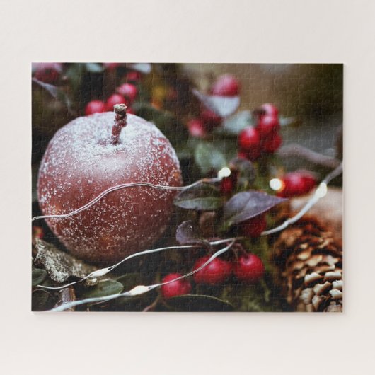 アドベントとクリスマスの装飾 ジグソーパズル (横)