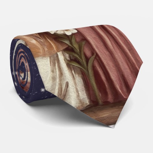 アドベントの私たちの女性の妊娠ヴァージンメアリークリスマス ネクタイ (ロール)