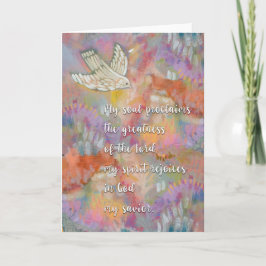 アドベントまたはイースターカード、メリーのフィアット カード