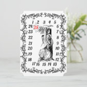 アドベントカレンダークリスマスカウントダウン出生イエス 招待状 (スタンド正面)