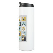 アドベントカレンダー印刷可能カレンダー タンブラー (回転右)